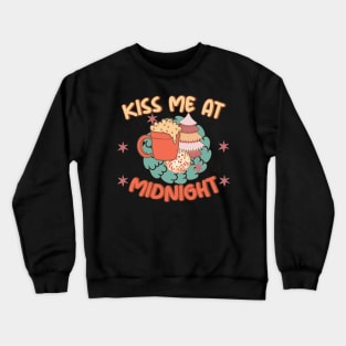 Kiss Me At Midnight Crewneck Sweatshirt